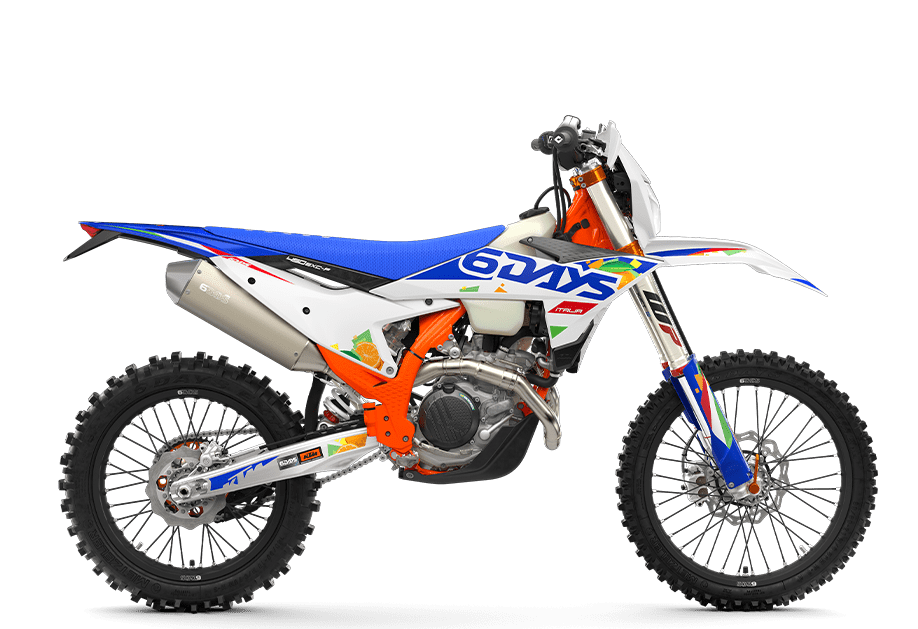 PHO BIKE 90 RE KTM enduro 450 excf 6days right side studio image SALL AEPI V1